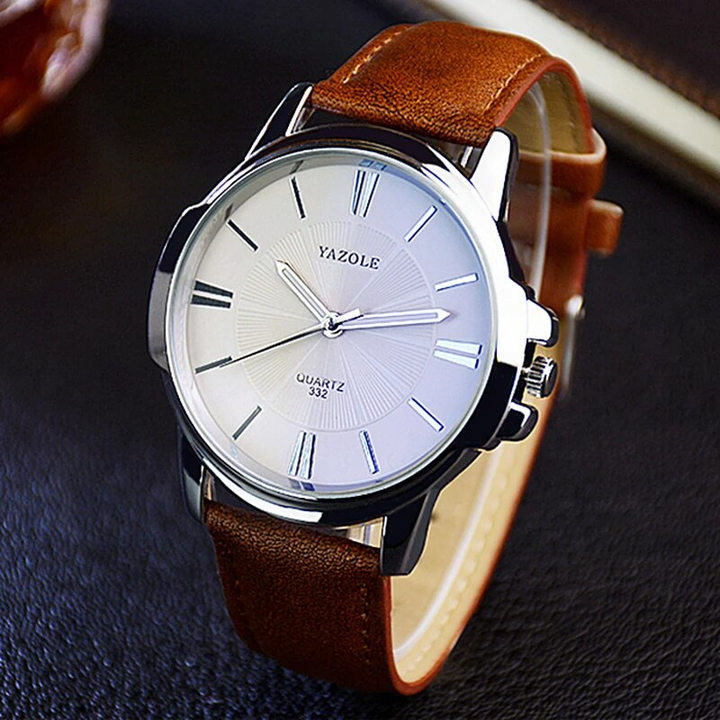 Montre Homme Verre Bleu