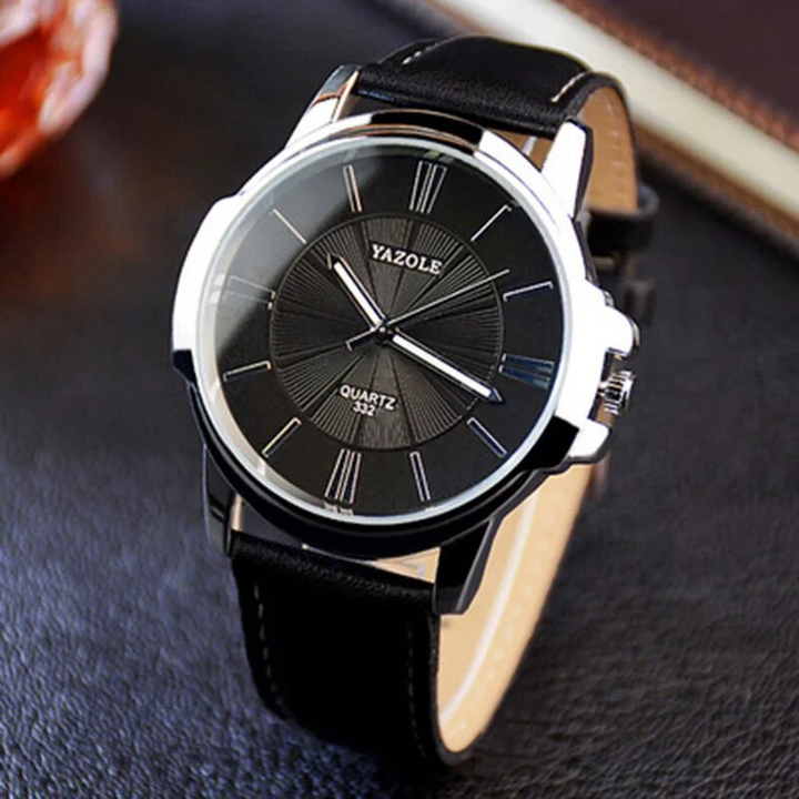Montre Homme Verre Bleu