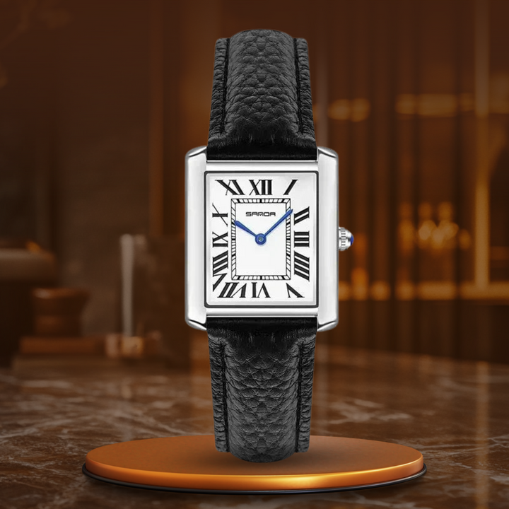 Montre Carrée Élégante pour Couples