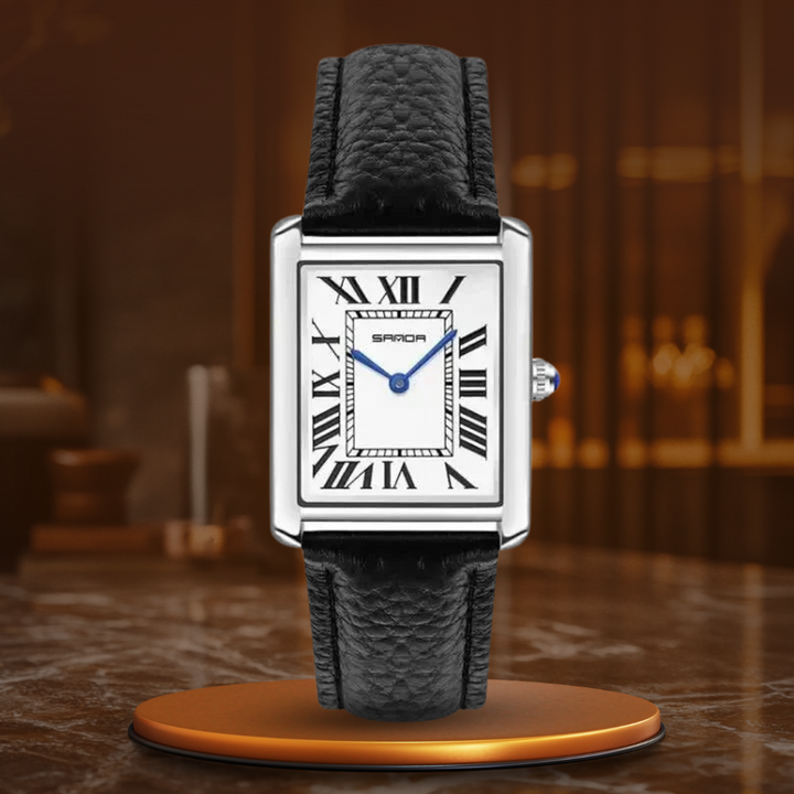 Montre Carrée Élégante pour Couples