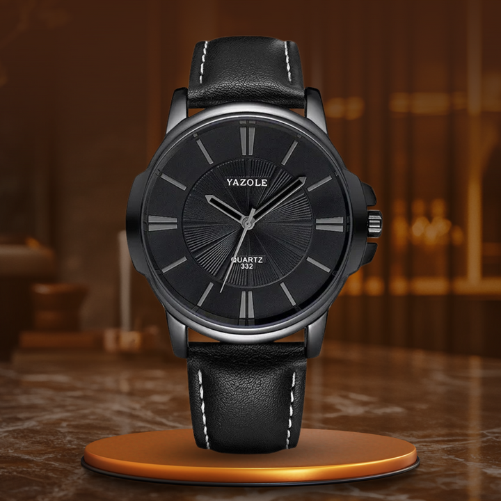 Montre Homme Verre Bleu
