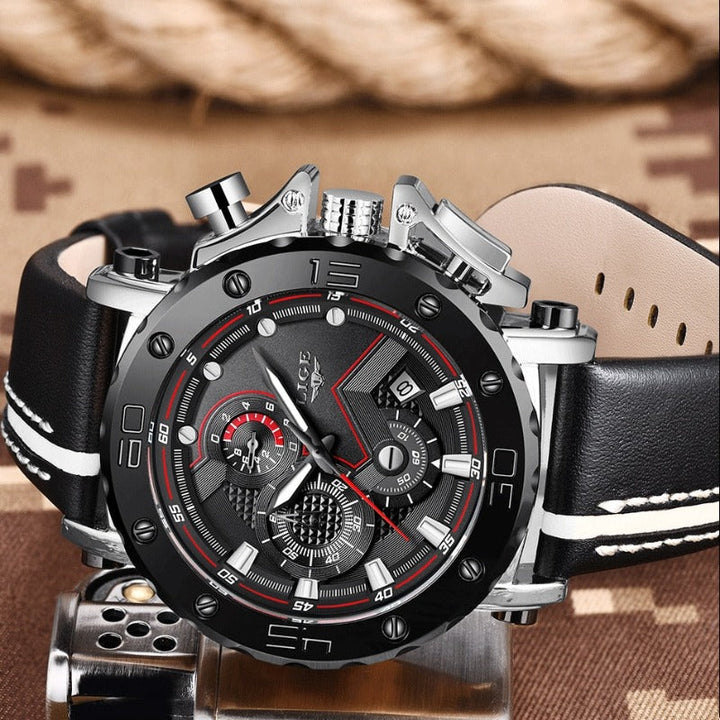 Montre Militaire de Luxe en Acier