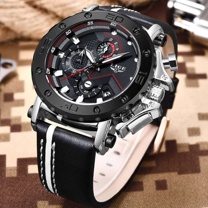Montre Militaire de Luxe en Acier