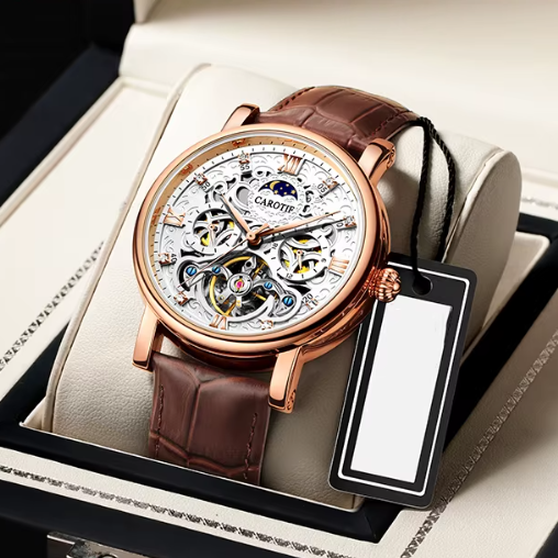 Montre Automatique en Cuir