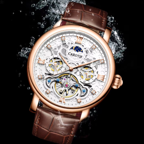 Montre Automatique en Cuir