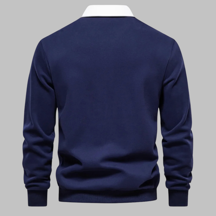 Éliane™ | Pull Polo Élégant et Confortable