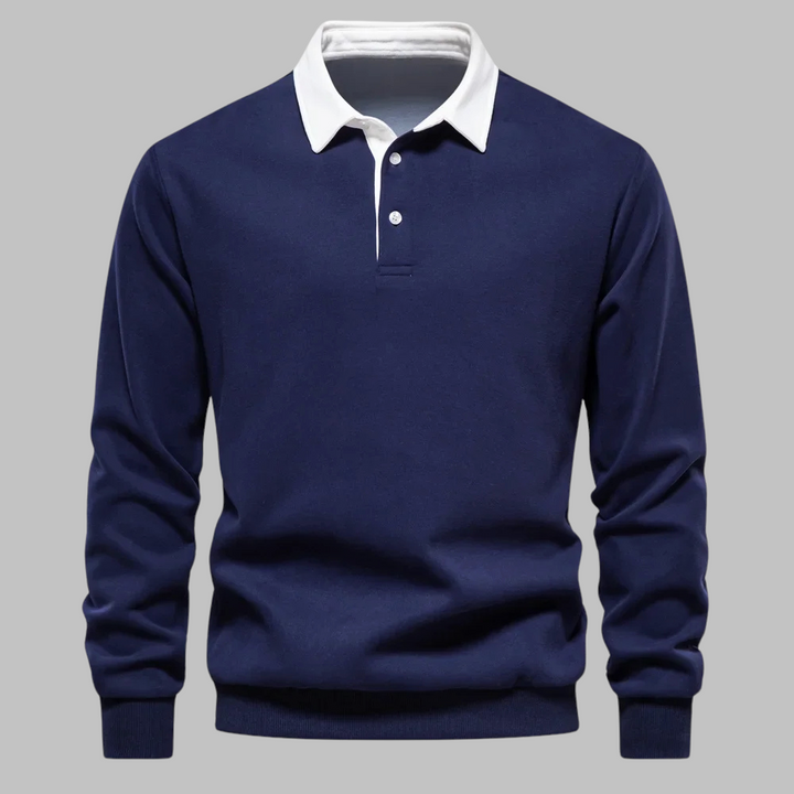 Éliane™ | Pull Polo Élégant et Confortable