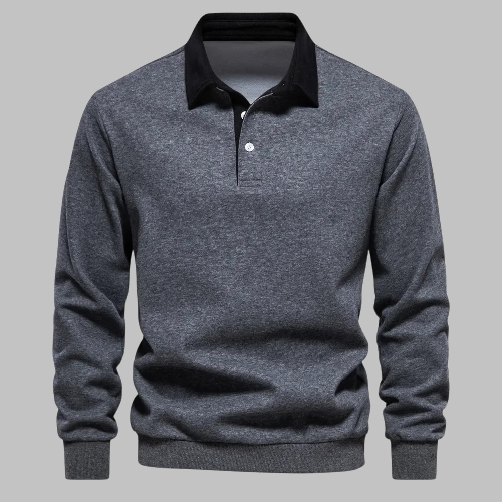 Éliane™ | Pull Polo Élégant et Confortable