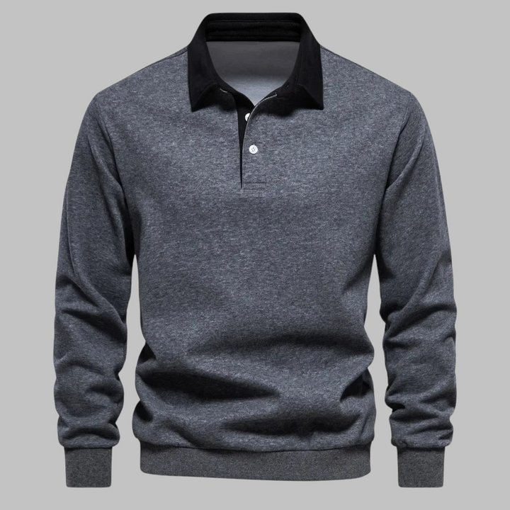 Éliane™ | Pull Polo Élégant et Confortable