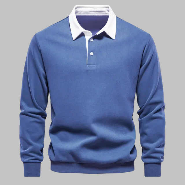 Éliane™ | Pull Polo Élégant et Confortable