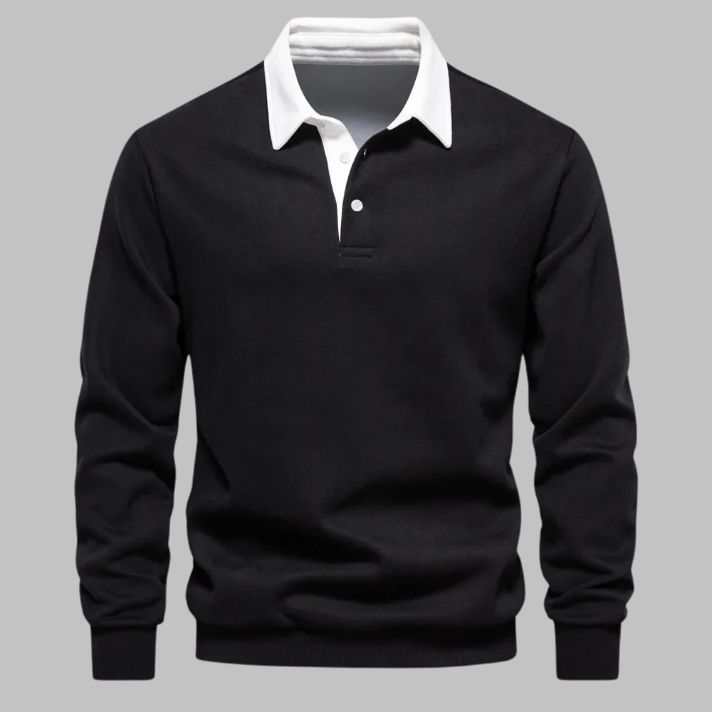 Éliane™ | Pull Polo Élégant et Confortable