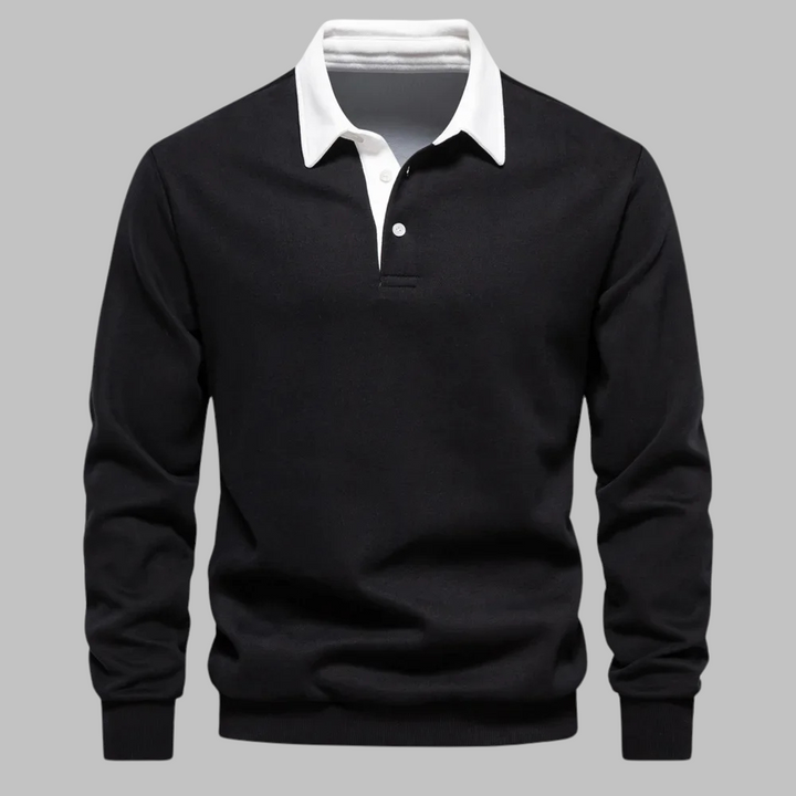 Éliane™ | Pull Polo Élégant et Confortable