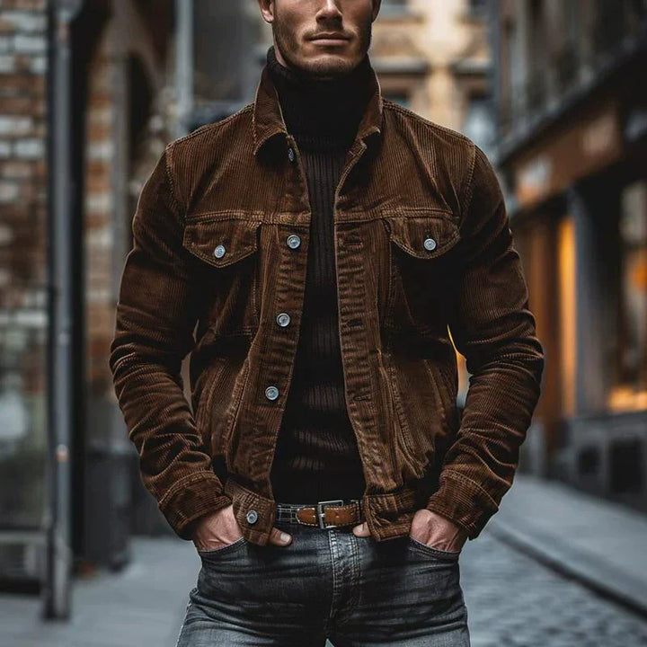 Louis™ | Veste rétro en corduroy